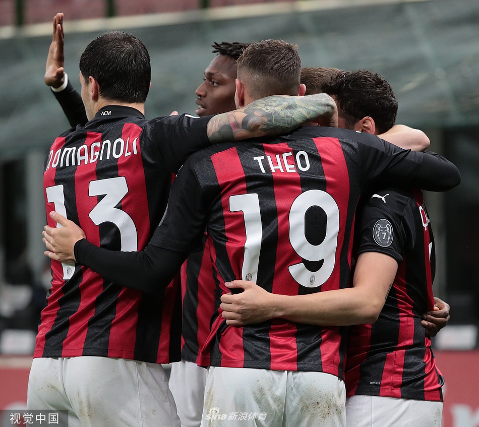 [意甲]AC米兰2-0贝内文托