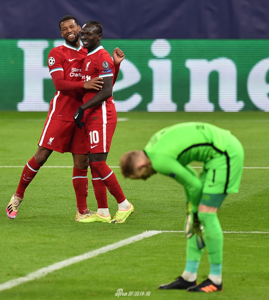 [欧冠]利物浦2-0莱比锡