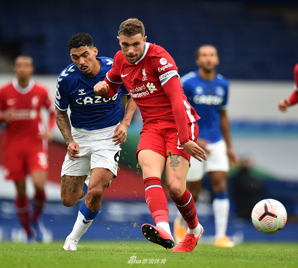 [英超]埃弗顿2-2利物浦