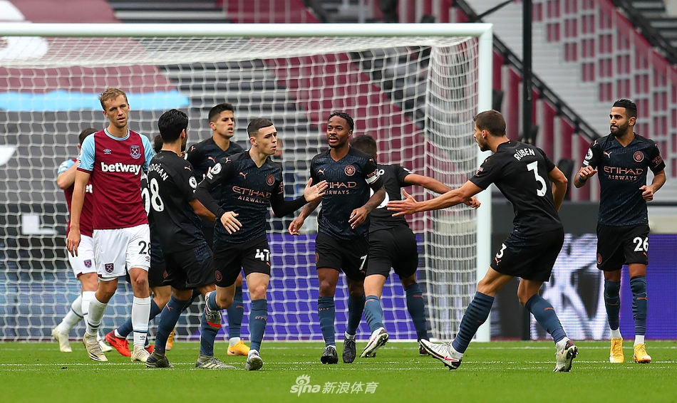 [英超]西汉姆1-1曼城