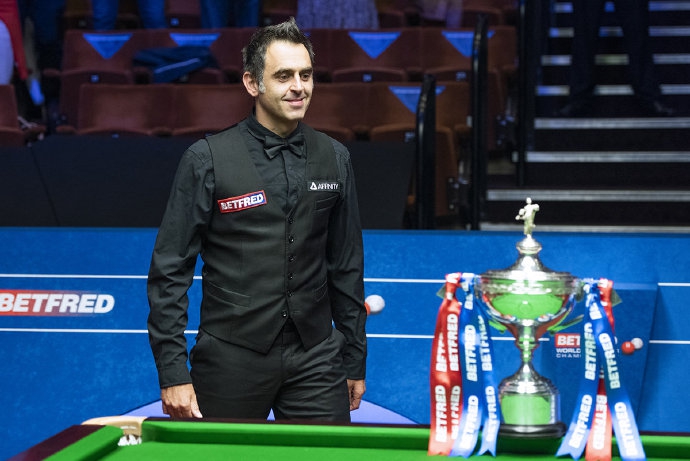 奥沙利文夺得世锦赛冠军