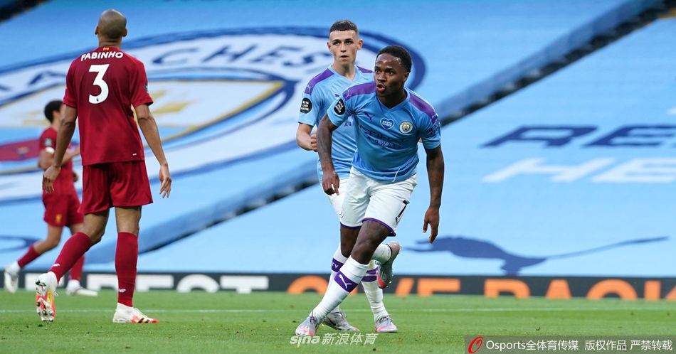 [英超]曼城4-0利物浦