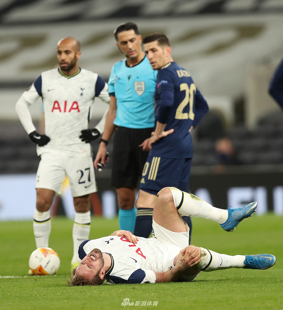 [欧联杯]热刺2-0萨格勒布迪那摩 凯恩两球