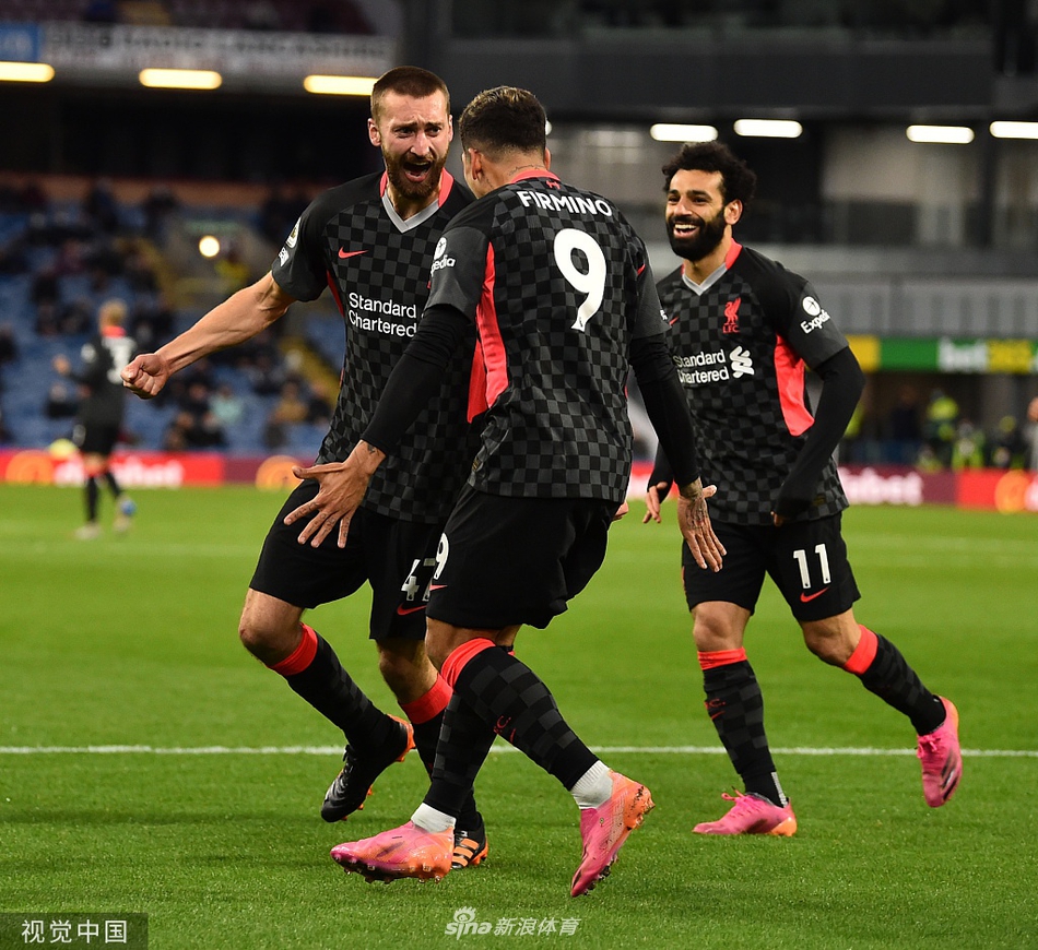 [英超]伯恩利0-3利物浦 萨拉赫破门