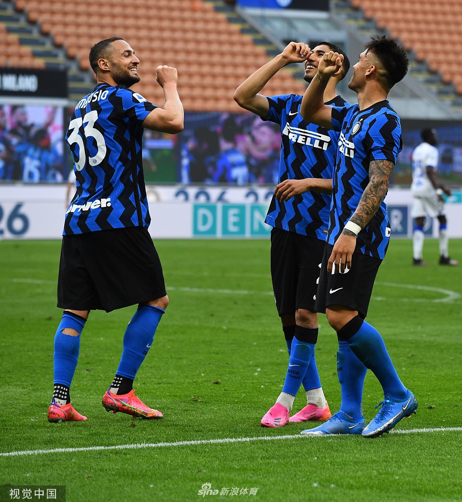 [意甲]国米5-1桑普多利亚 桑切斯两球