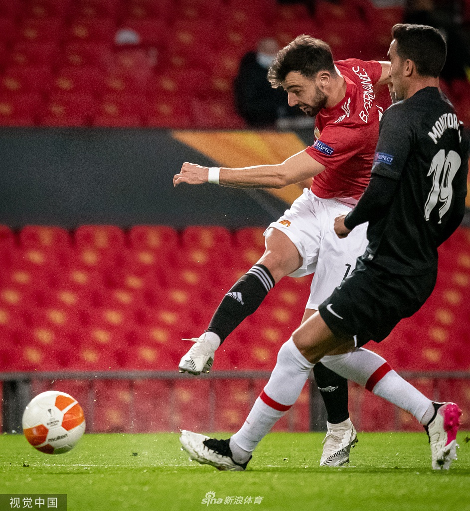 [欧联杯]曼联2-0格拉纳达 卡瓦尼破门