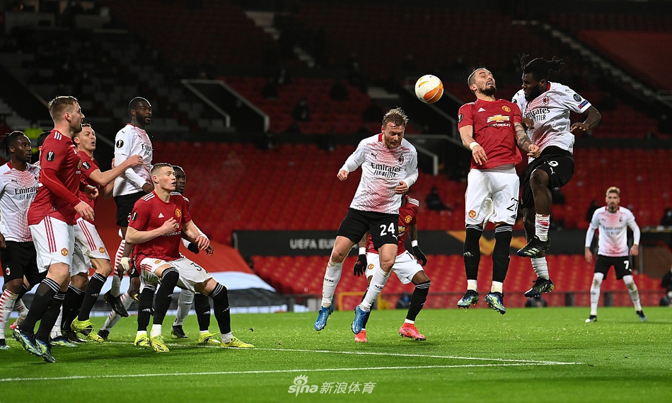[欧联杯]曼联1-1AC米兰 克亚尔读秒扳平