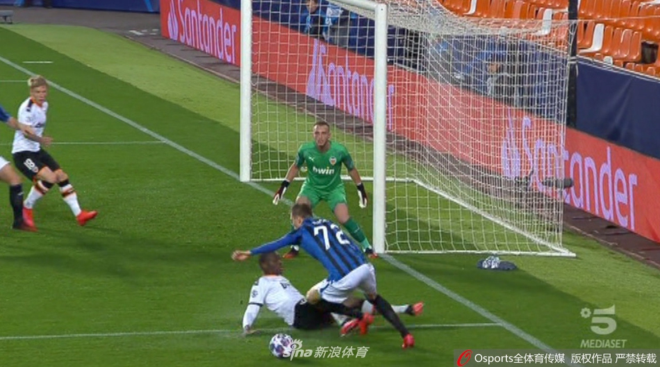 [欧冠]瓦伦西亚3-4亚特兰大