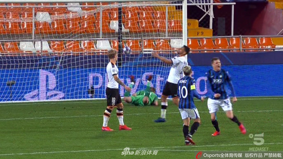[欧冠]瓦伦西亚3-4亚特兰大