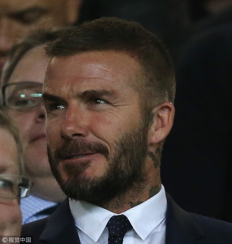 贝克汉姆观战