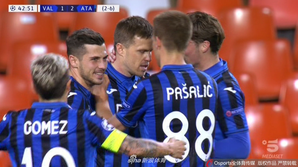 [欧冠]瓦伦西亚3-4亚特兰大