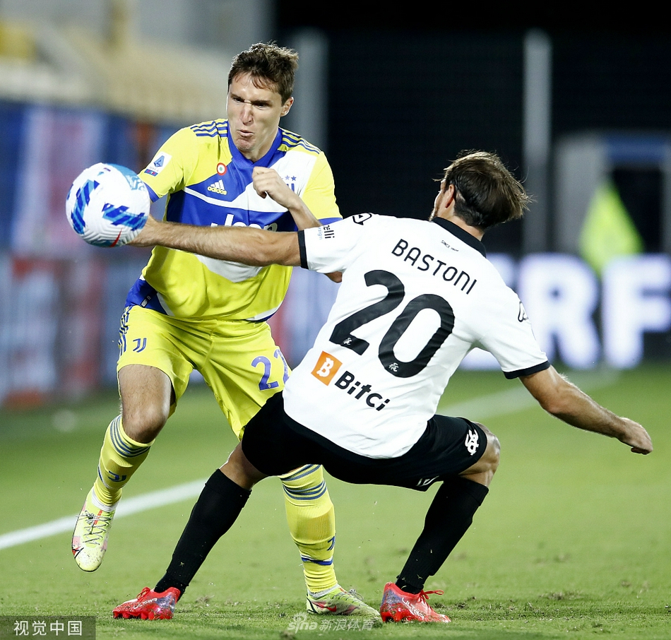 [意甲]斯佩齐亚2-3尤文 基耶萨破门