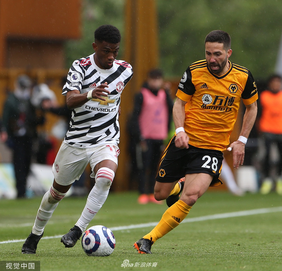 [英超]狼队1-2曼联 超新星破门
