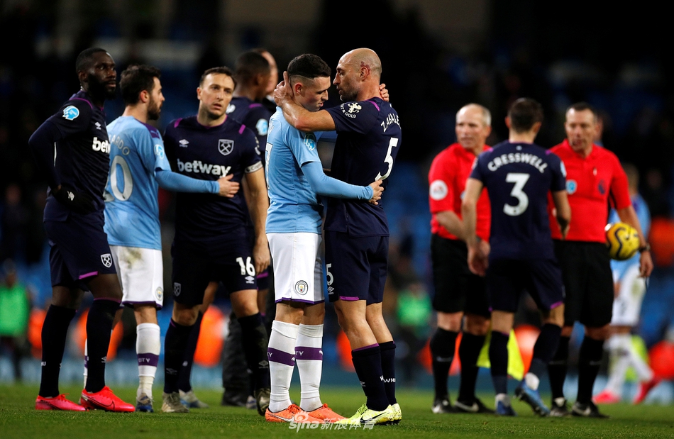 [英超]曼城2-0西汉姆