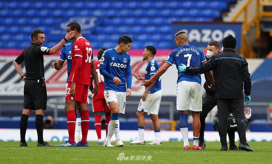 [英超]埃弗顿2-2利物浦