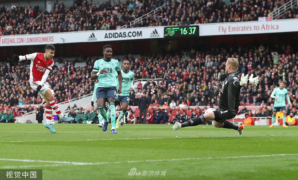 [英超]阿森纳2-0莱斯特 拉卡泽特破门
