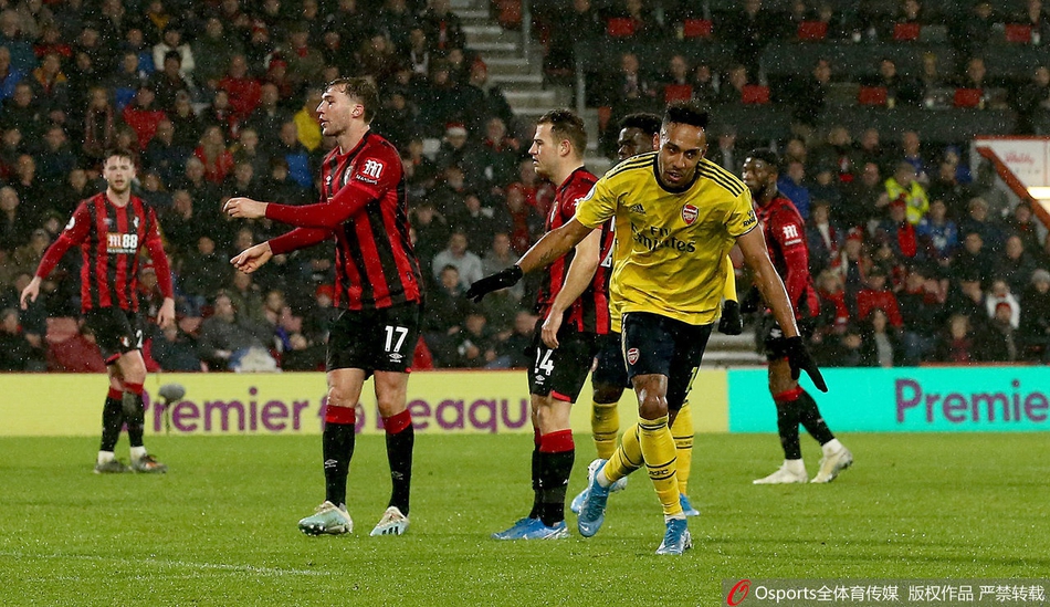 [英超]伯恩茅斯1-1阿森纳