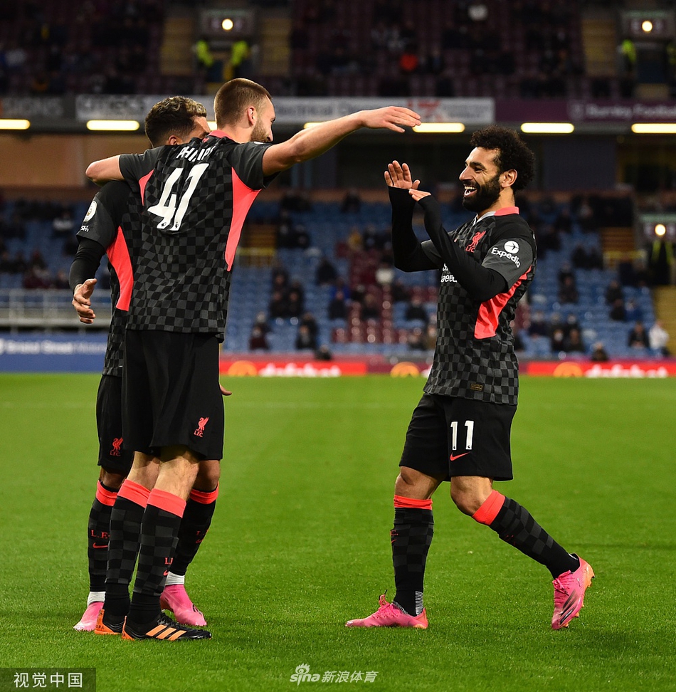 [英超]伯恩利0-3利物浦 萨拉赫破门