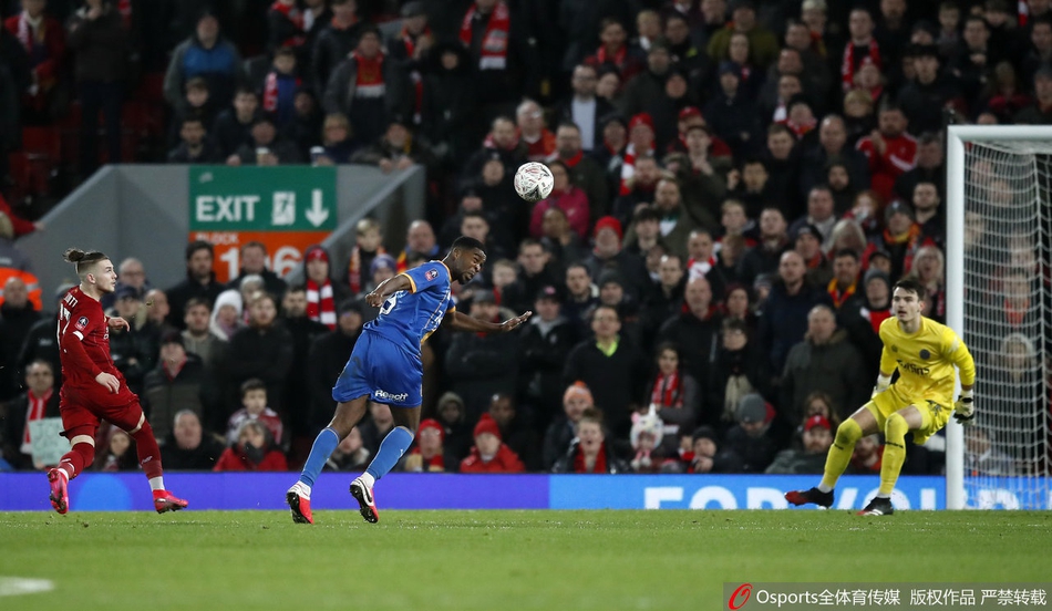 [足总杯]利物浦1-0什鲁斯伯里