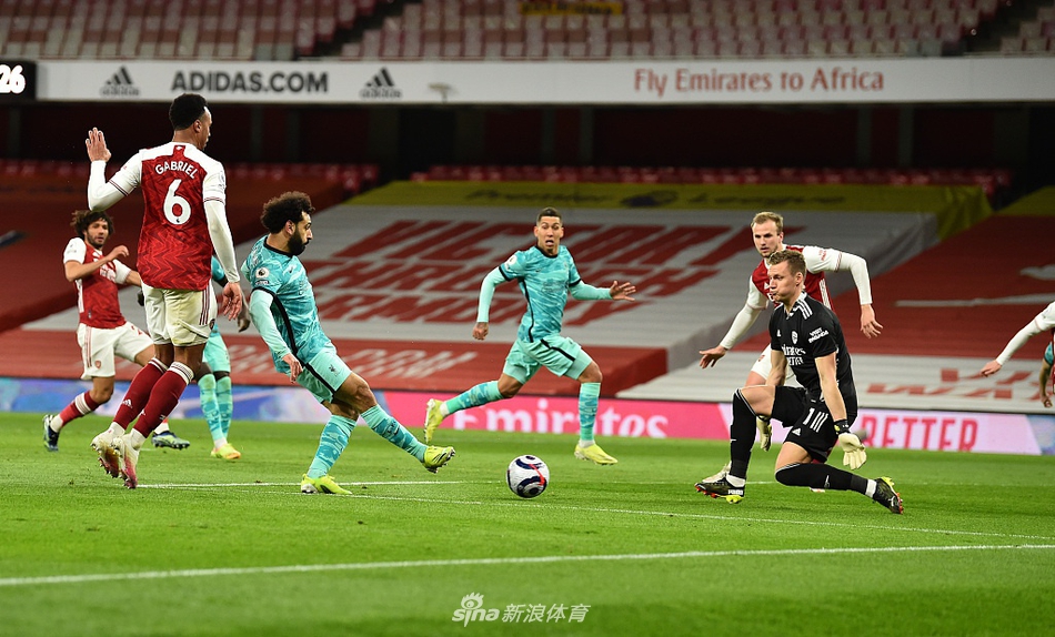[英超]阿森纳0-3利物浦 若塔两球