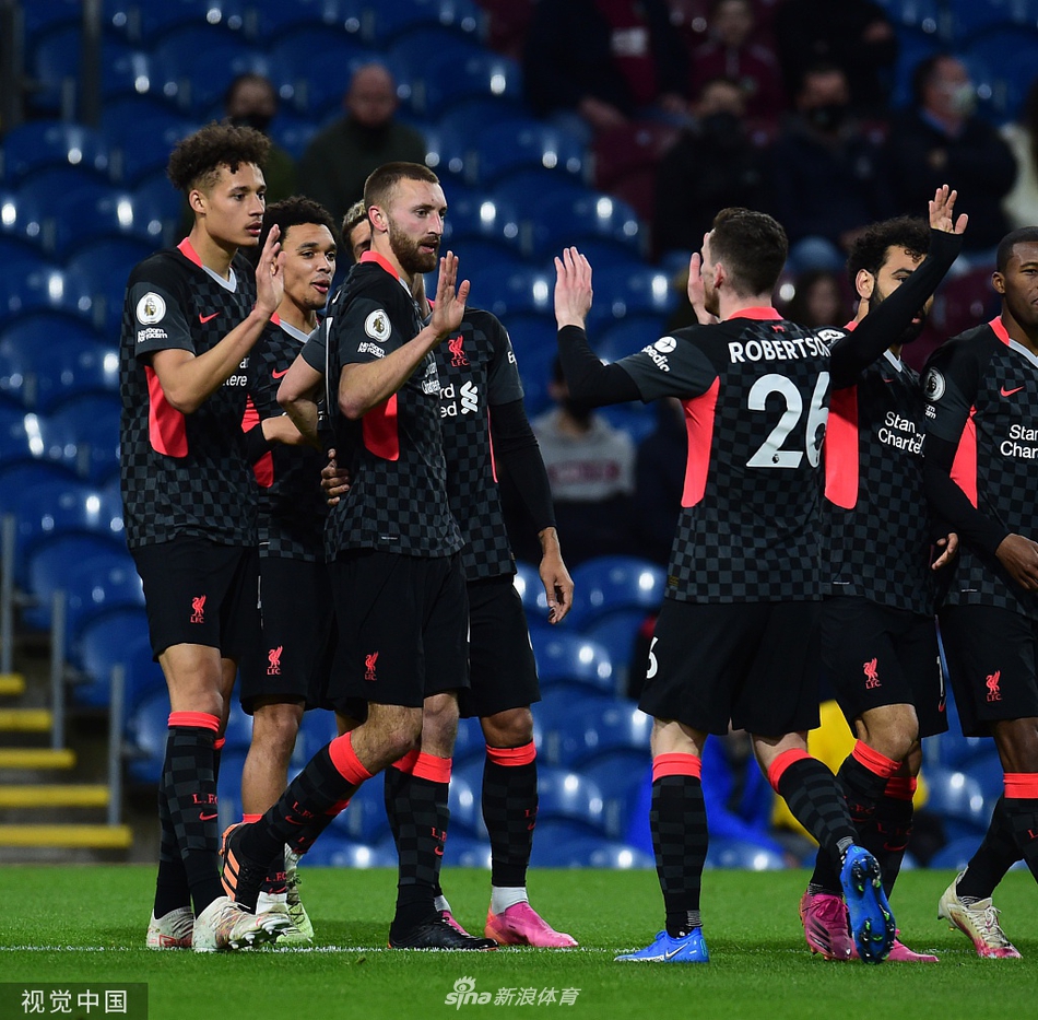 [英超]伯恩利0-3利物浦 萨拉赫破门