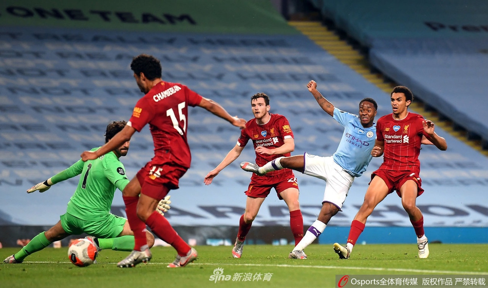 [英超]曼城4-0利物浦