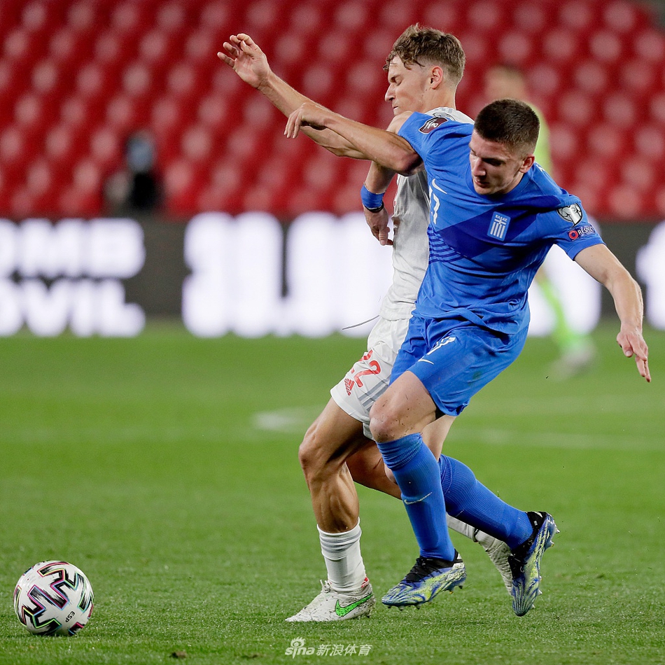 [世预赛]西班牙1-1希腊 莫拉塔破门