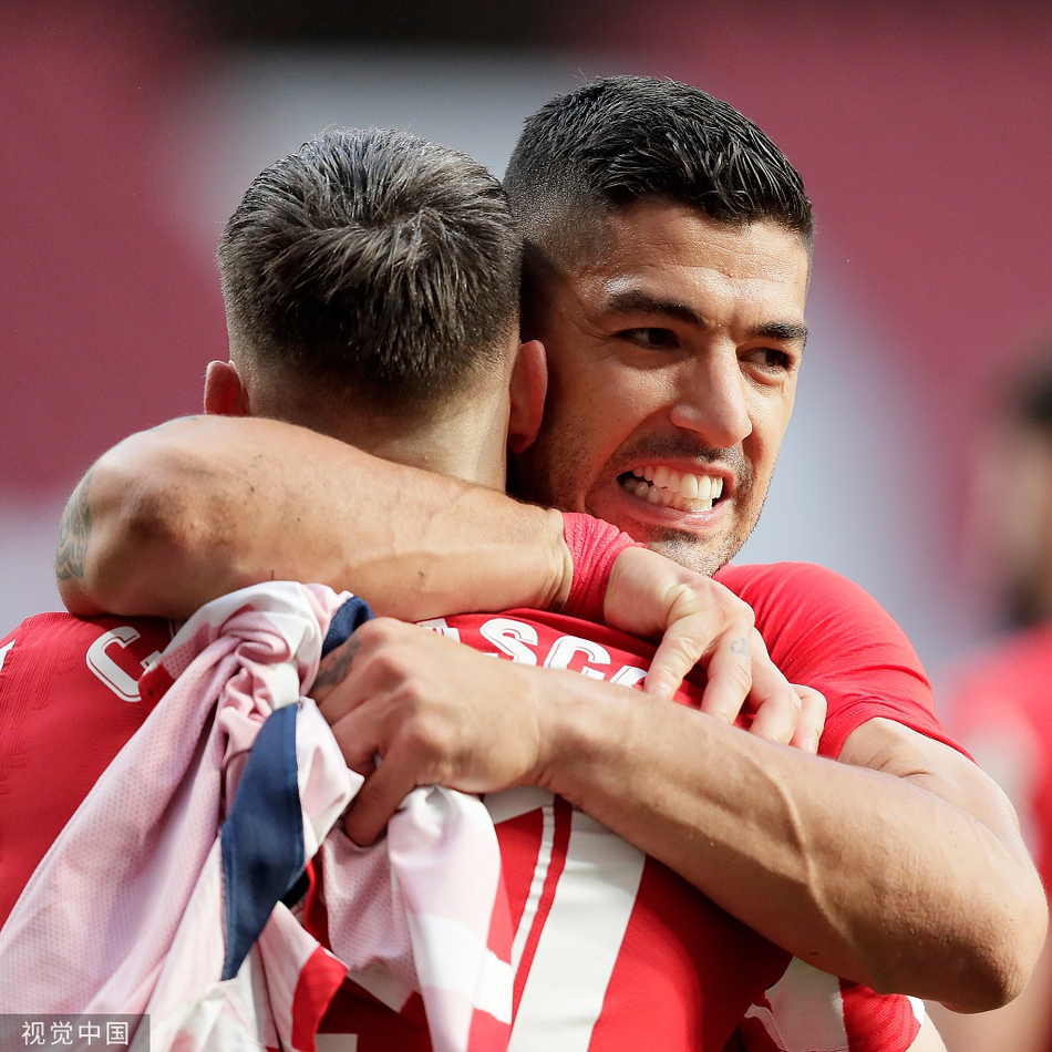 [西甲]奥萨苏纳1-2马竞 苏亚雷斯绝杀