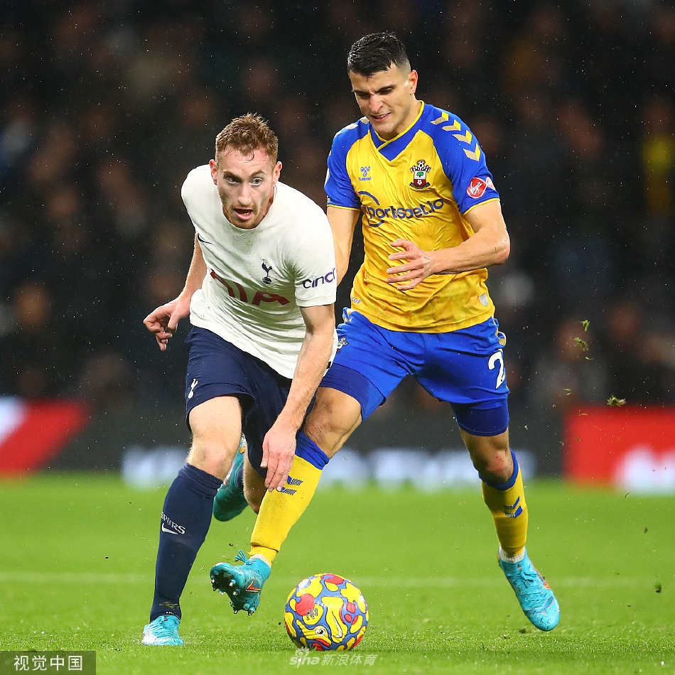 [英超]热刺2-3南安普顿 孙兴O进球