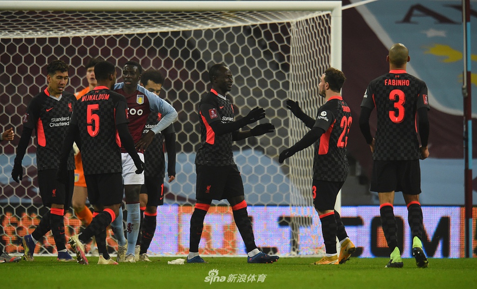 [足总杯]维拉1-4利物浦 马内两球