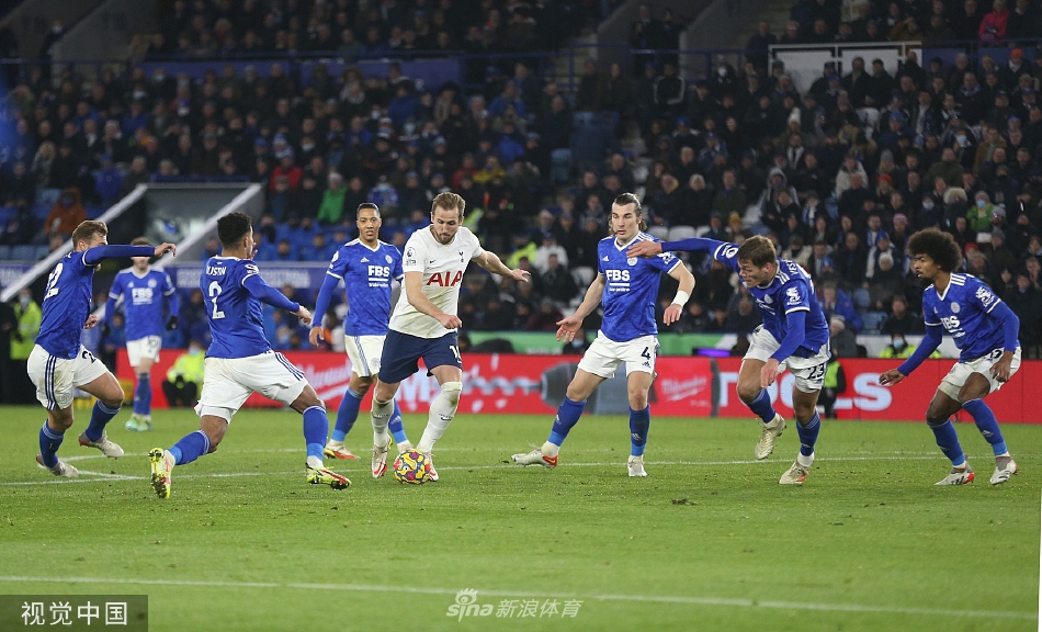 [英超]莱斯特2-3热刺 贝尔温绝杀