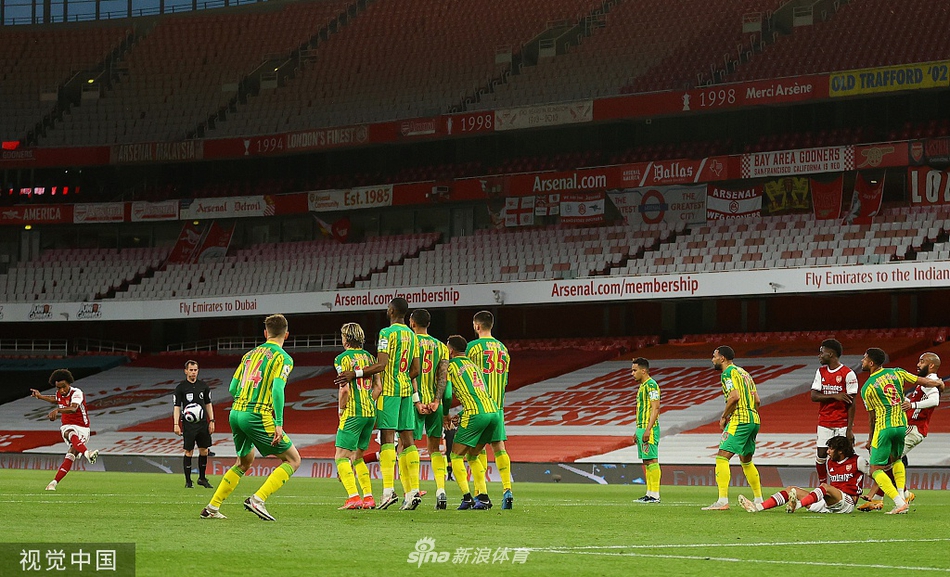 [英超]阿森纳3-1西布朗 西布朗降级