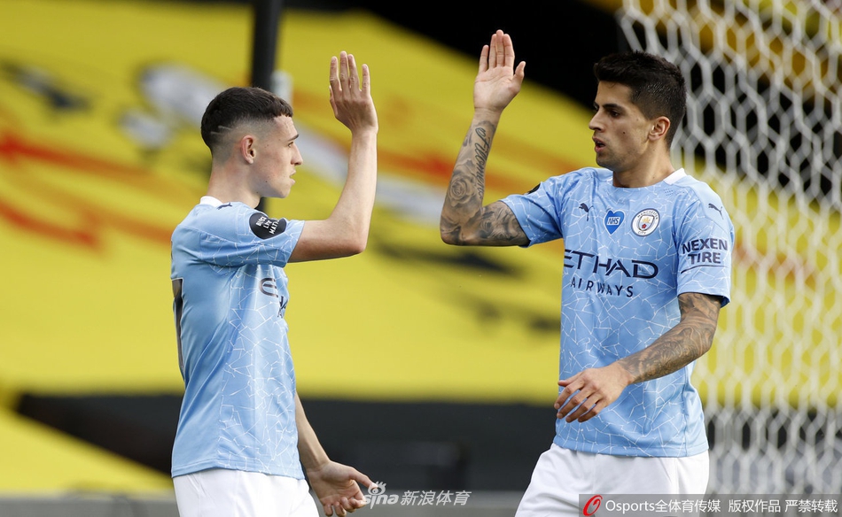 [英超]沃特福德0-4曼城