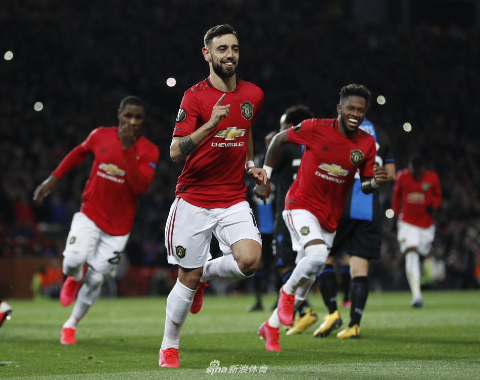 [欧联杯]曼联5-0布鲁日