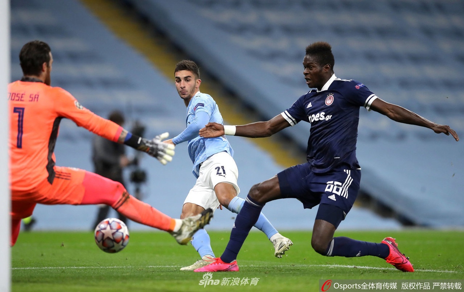 [欧冠]曼城3-0奥林匹亚科斯