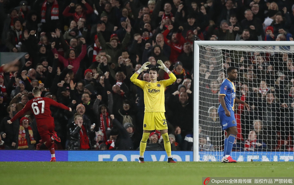 [足总杯]利物浦1-0什鲁斯伯里