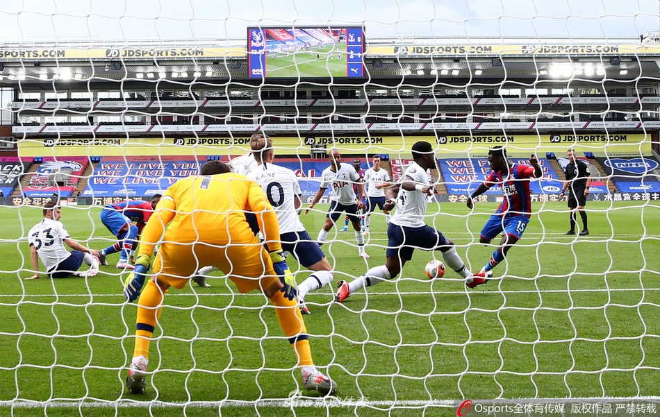 [英超]水晶宫1-1热刺