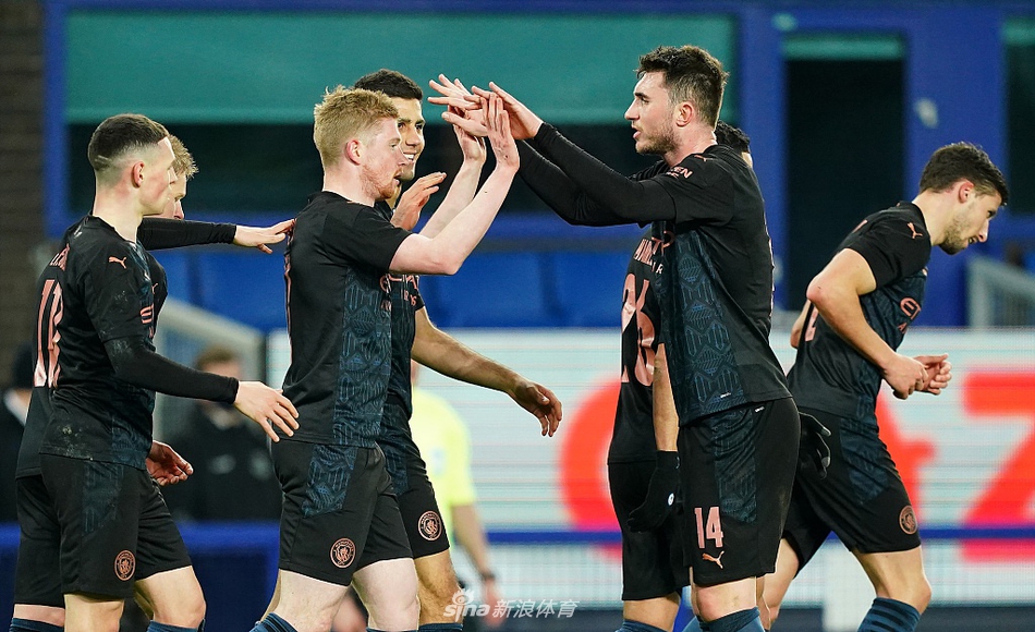 [足总杯]埃弗顿0-2曼城 德布劳内破门