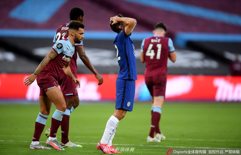 [英超]西汉姆3-2切尔西