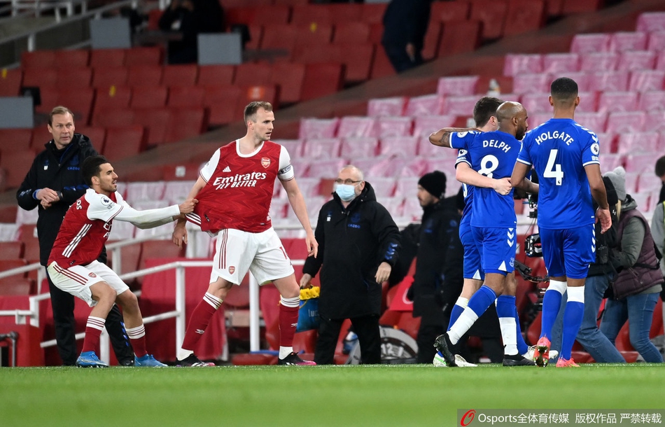 [英超]阿森纳0-1埃弗顿