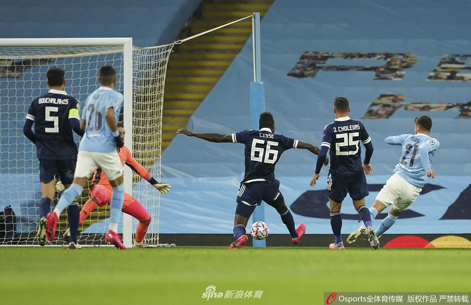 [欧冠]曼城3-0奥林匹亚科斯