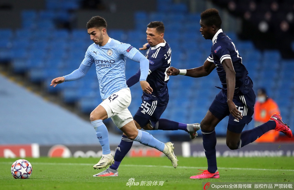 [欧冠]曼城3-0奥林匹亚科斯