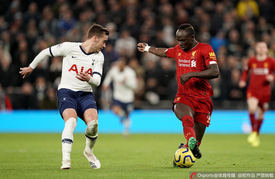 [英超]热刺0-1利物浦