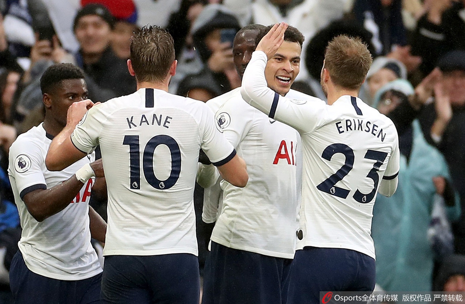 [英超]热刺2-1布莱顿