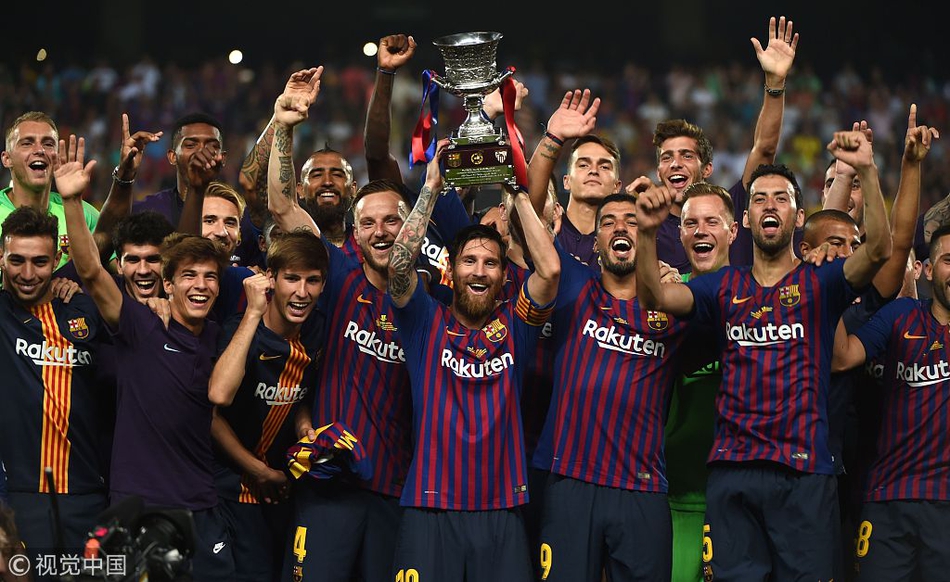 巴萨夺得冠军