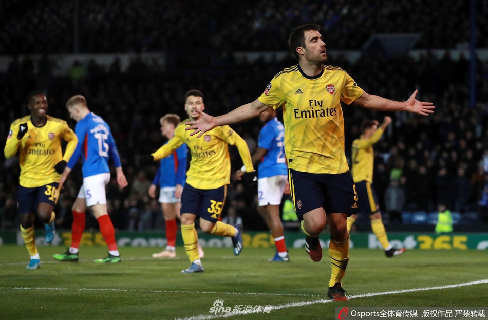 [足总杯]朴茨茅斯0-2阿森纳