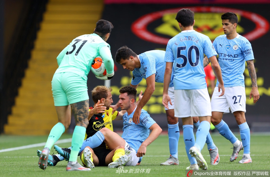 [英超]沃特福德0-4曼城