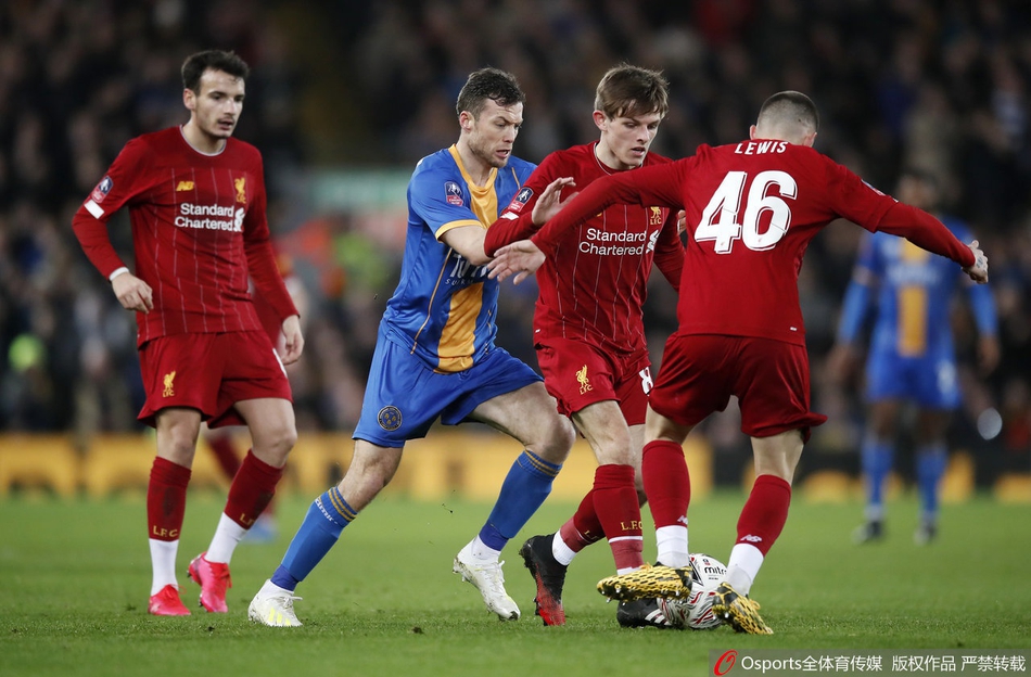 [足总杯]利物浦1-0什鲁斯伯里