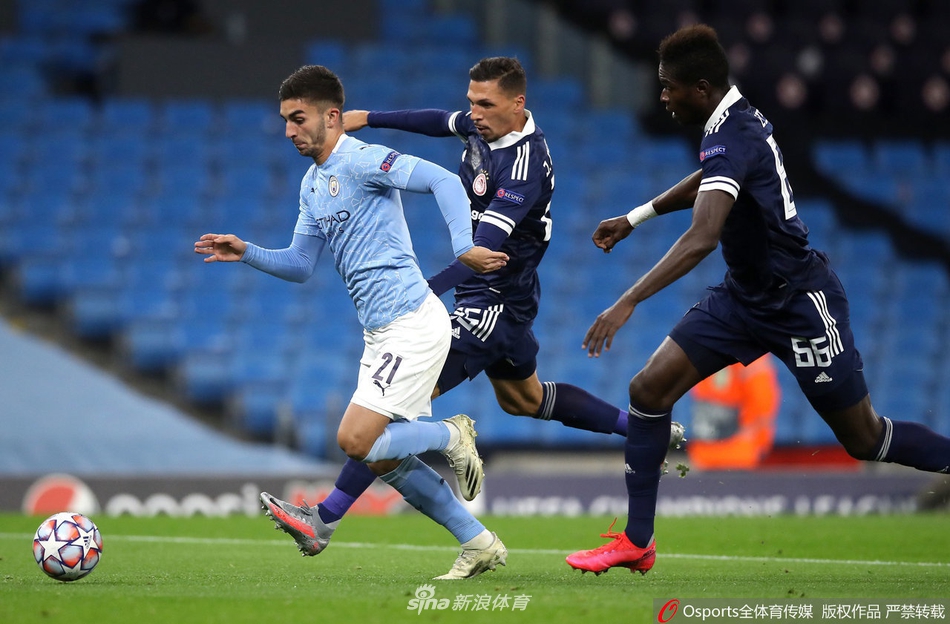 [欧冠]曼城3-0奥林匹亚科斯