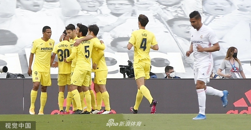 [西甲]皇马2-1比利亚雷亚尔 本泽马传射